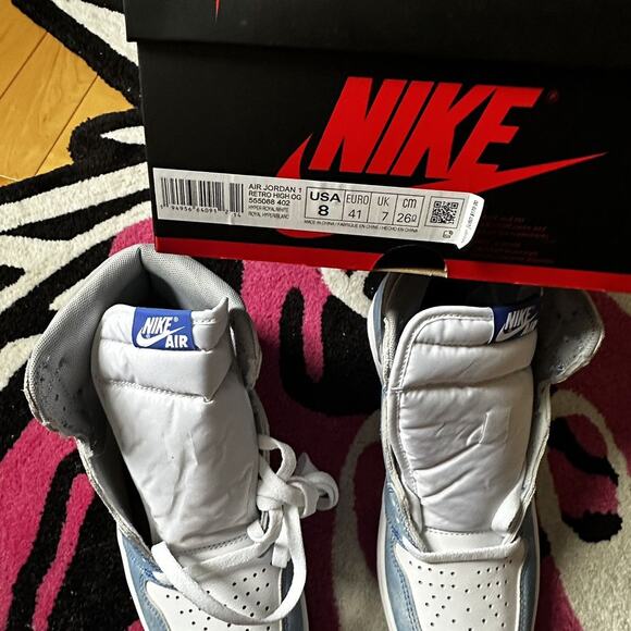 Jordan 1 Retro High Royal Smoke Grey – Size 8 – Brand New - Picture 2 of 7